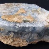 CelestinaCantera de Los Morteros, Aspe, Comarca Medio Vinalopó, Alicante / Alacant, Comunidad Valenciana / Comunitat Valenciana, España81x51x25 mm (Autor: Luis Ramón Coves)