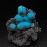 Chrysocolla, Quartz<br />Inca de Oro, Chañaral Province, Atacama Region, Chile<br />6.2 x 5.6 cm<br /> (Author: am mizunaka)