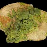 Pyromorphite, Huari-Huari Mine, Potosi Department, Bolivia.  4.2 x 2.5 x 2 cm (Author: Tracy)