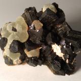 Prehnite, Epidote<br />Bendougou village, Commune Diakon, Arrondissement Diakon, Bafoulabé Circle, Kayes Region, Mali<br />74 x 66 mm<br /> (Author: Sante Celiberti)