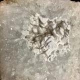 Quartz<br />Monroe County, Indiana, USA<br />geode is 7 cm<br /> (Author: Bob Harman)