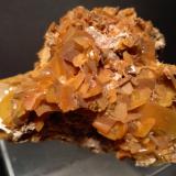 WulfeniteStefanie Mine, Bleiberg mining area, Bad Bleiberg, Villach-Land District, Carinthia/Kärnten, Austria81 x 69 (Author: Sante Celiberti)
