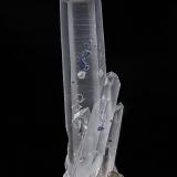 Quartz, Fluorite<br />Amborompotsy, Ambatofinandrahana District, Amoron'i Mania Region, Madagascar<br />11.1 x 3.2 cm<br /> (Author: am mizunaka)