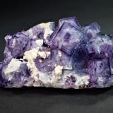 Fluorite<br />Yaogangxian Mine, Yizhang, Chenzhou Prefecture, Hunan Province, China<br />74 mm x 34 mm x 29 mm<br /> (Author: Don Lum)