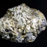 Clinoptilolita, Cuarzo (variedad calcedonia)Volcán Cabezo Negro de Zeneta, Murcia, Comarca Huerta de Murcia, Región de Murcia (Murcia), España8 x 6 cm. (Autor: Antonio P. López)