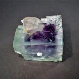 Fluorite, QuartzYaogangxian Mine, Yizhang, Chenzhou Prefecture, Hunan Province, China35 x 33 mm (Author: Don Lum)