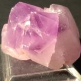 Quartz (variety amethyst)<br />Bou Oudi, Mount Adrar Tirecht, Tata Province, Souss-Massa Region, Morocco<br />44 x 34 mm<br /> (Author: Sante Celiberti)