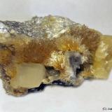 AragonitoCantera Azcárate (Azkarate), Eugui, Esteríbar, Comarca Auñamendi, Comunidad Foral de Navarra (Navarra), España80 x 50 mm (Autor: Joan Niella)