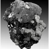Galena, Quartz, Sphalerite<br />W.L. Davis-Deardorff Mine, Ozark-Mahoning group, Cave-in-Rock Sub-District, Hardin County, Illinois, USA<br />15 cm x 13 cm x 7 cm<br /> (Author: silvia)