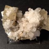 Fluorite, Calcite, Quartz, SulphidesFontsante Mine, Tanneron Massif, Var, Provence-Alpes-Côte d'Azur, France61 x 38 mm (Author: Sante Celiberti)