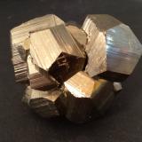 Pyrite<br />Huanzala Mine, Huallanca District, Dos de Mayo Province, Huánuco Department, Peru<br />65 x 61 mm<br /> (Author: Sante Celiberti)