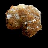 Fluorite and Pyrite<br />Moscona Mine, El Llano, Solís, Corvera de Asturias, Comarca Avilés, Principality of Asturias (Asturias), Spain<br />70 mm x 60 mm x 25 mm<br /> (Author: Dany Mabillard)