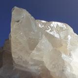 Calcite<br />Wuyi tunnel north (construction site), Wuyishan, Nanping Prefecture, Fujian Province, China<br />8 x 7 cm<br /> (Author: Volkmar Stingl)