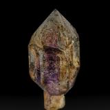 Quartz (variety amethyst), Quartz (variety smoky quartz)<br />Antanimbaribe (Antany- Ambaribe), Antananarivo Province, Madagascar<br />7.5 x 3.7 cm<br /> (Author: am mizunaka)