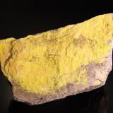 Tyuyamunite<br />Grants District, Cibola County, New Mexico, USA<br />10.0 x 5.3 cm<br /> (Author: Michael Shaw)