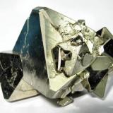 Pyrite
Mina Huanzala, Huallanca, Dos de Mayo, Huánuco, Peru
52 mm x 47 mm x 45 mm (Author: Carles Millan)