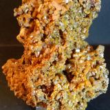 Wulfenite<br />Los Lamentos Mountain Range, Municipio Ahumada, Chihuahua, Mexico<br />11 x 9,5 cm<br /> (Author: Sante Celiberti)