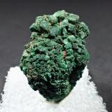 Malachite after Azurite<br />Sir Dominick Mine, Yudnamutana District, Arkaroola Region, South Australia, Australia<br />26 mm x 25 mm<br /> (Author: Don Lum)