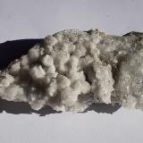 Quartz, Calcite<br />Baimashan tunnel (construction site), Qianbaxia, Wuyishan, Nanping Prefecture, Fujian Province, China<br />8,5 x 5 cm<br /> (Author: Volkmar Stingl)