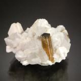 Elbaite<br />Beni Bouzra (Bni Bouzra), Chefchaouen Province, Tanger-Tetouan-Al Hoceima Region, Morocco<br />2.5 x 2.0 cm<br /> (Author: Michael Shaw)