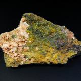 Mimetita<br />Corta Filón Sur, Minas de Tharsis, Tharsis, Alosno, Comarca El Andévalo, Huelva, Andalucía, España<br />6 x 3,5 cm.<br /> (Autor: Antonio P. López)