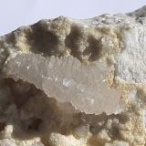 Strontianite<br />Oberdorf an der Laming, Laming Valley, Bruck an der Mur, Styria/Steiermark, Austria<br />8 x 7,5 cm<br /> (Author: Volkmar Stingl)