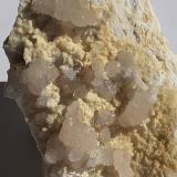 Strontianite<br />Oberdorf an der Laming, Laming Valley, Bruck an der Mur, Styria/Steiermark, Austria<br />8 x 7,5 cm<br /> (Author: Volkmar Stingl)