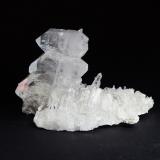 Quartz (variety faden)<br />Diamantina, Jequitinhonha, Minas Gerais, Brazil<br />145 mm x 137 mm<br /> (Author: Don Lum)