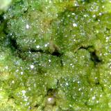 Natrofarmacosiderita<br />Mina Veta Negra, Distrito Pampa Larga, Tierra Amarilla, Provincia Copiapó, Región Atacama, Chile<br />Campo de visión 8 mm.<br /> (Autor: Antonio P. López)