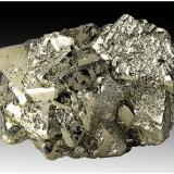 Pyrite<br />Huanzala Mine, Huallanca District, Dos de Mayo Province, Huánuco Department, Peru<br />22 cm x 18 cm x 8 cm<br /> (Author: silvia)