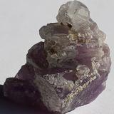 Fluorite, BariteLead mines, Obernberg am Brenner, Innsbruck-Land District, Tyrol/Tirol, Austria3 x 2 cm (Author: Volkmar Stingl)
