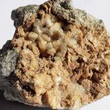 Calcite, Siderite<br />Fendels Gorge, Ried im Oberinntal, Landeck District, North Tyrol, Tyrol/Tirol, Austria<br />5 x 4 cm<br /> (Author: Volkmar Stingl)