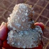 'Chabazite' and Calcite<br />Sultepa Quarry, Tainhas, Cambará do Sul, Rio Grande do Sul, Brazil<br />8 x 5 x 4 cm<br /> (Author: Anísio Cláudio)