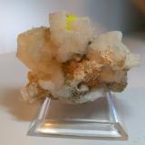 Aragonite, Sulphur<br /><br />55 x 40 mm<br /> (Author: Sante Celiberti)