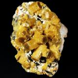 Vanadinita (variedad vanadinita arsenical)<br />Zona minera Touissit, Distrito Touissit, Provincia Jerada, Región Oriental, Marruecos<br />5 x 4 cm.<br /> (Autor: Antonio P. López)