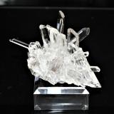 Quartz<br />À Giraud Mine, La Gardette mining area, Villard-Nôtre-Dame, Le Bourg d'Oisans, Grenoble, Isère, Auvergne-Rhône-Alpes, France<br />80mm x 50mm x 60mm<br /> (Author: Philippe Durand)