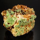 Pyromorphite<br />Driggith Mine (Driggeth Mine), Caldbeck Fells, Allerdale, former Cumberland, Cumbria, England / United Kingdom<br />9.0 x 7.0 x 4.0 cm<br /> (Author: Michael Shaw)