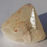 Calcite, Pyrite, Siderite, Chalcopyrite<br />Yongping Mine, Yongping, Yanshan, Shangrao Prefecture, Jiangxi Province, China<br />3 x 2,5 cm<br /> (Author: Volkmar Stingl)
