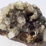 Fluorite, Quartz<br />Chengnan high speed railway tunnel, Wuyishan, Nanping Prefecture, Fujian Province, China<br />5,5 x 3,5 cm<br /> (Author: Volkmar Stingl)