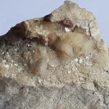 Calcite, Dolomite<br />Falkenstein, Schwaz, Brixlegg-Schwaz area, Schwaz District, Inn Valley, North Tyrol, Tyrol/Tirol, Austria<br />6 x 4 cm<br /> (Author: Volkmar Stingl)