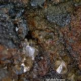 Calcita y óxidos de manganeso.Mina Teresa, Estopiñán del Castillo, Comarca La Ribagorza, Huesca, Aragón, España3´234 x 2´868 mm. (Autor: Jesus Franquesa Baucells)