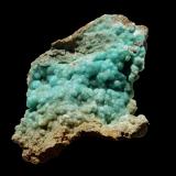 Hemimorphite<br />Kafang Mine, Gejiu, Honghe Prefecture, Yunnan, China<br />67 mm x 27 mm x 22 mm<br /> (Author: Dany Mabillard)