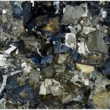 Chalcopyrite, Galena, Sphalerite and Pyrite<br />Turt Mine, Turt, Negresti-Oas, Oas Mountains, Satu Mare, Romania<br />14 cm x 11 cm x 5 cm<br /> (Author: silvia)