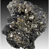 Chalcopyrite, Galena, Sphalerite and Pyrite<br />Turt Mine, Turt, Negresti-Oas, Oas Mountains, Satu Mare, Romania<br />14 cm x 11 cm x 5 cm<br /> (Author: silvia)