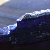 Azurite from Toussit, 25mm long (Author: nurbo)