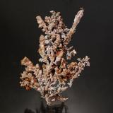 Copper<br />Ray Mines, Scott Mountain area, Mineral Creek District, Dripping Spring Mountains, Pinal County, Arizona, USA<br />6.6 x 4.4 cm<br /> (Author: Michael Shaw)
