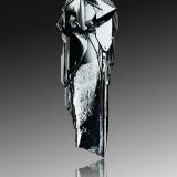 Hematite<br />Nador, Nador Province, Oriental Region, Morocco<br />3.5 x 2 x 9.5 cm / main crystal size: 3.3 cm<br /> (Author: MIM Museum)