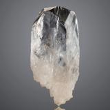 WhewellitaPozo 371, nivel 1170, Distrito Schlema-Hartenstein, Erzgebirgskreis, Sajonia/Sachsen, Alemania2.5 x 2 x 5.5 cm / cristal principal: 5.5 cm (Autor: Museo MIM)