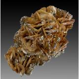 Siderite, Pyrite, QuartzMina Bou Nahas, zona minera Oumjrane, Comunidad Alnif, Provincia Tinghir, Región Drâa-Tafilalet, Marruecos110 mm x 80 mm x 70 mm (Author: silvia)