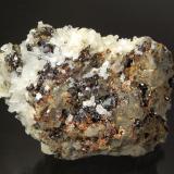 Gypsum<br />Picher Field, Tri-State District, Ottawa County, Oklahoma, USA<br />8.8 x 5.9 x 4.0 cm<br /> (Author: Michael Shaw)